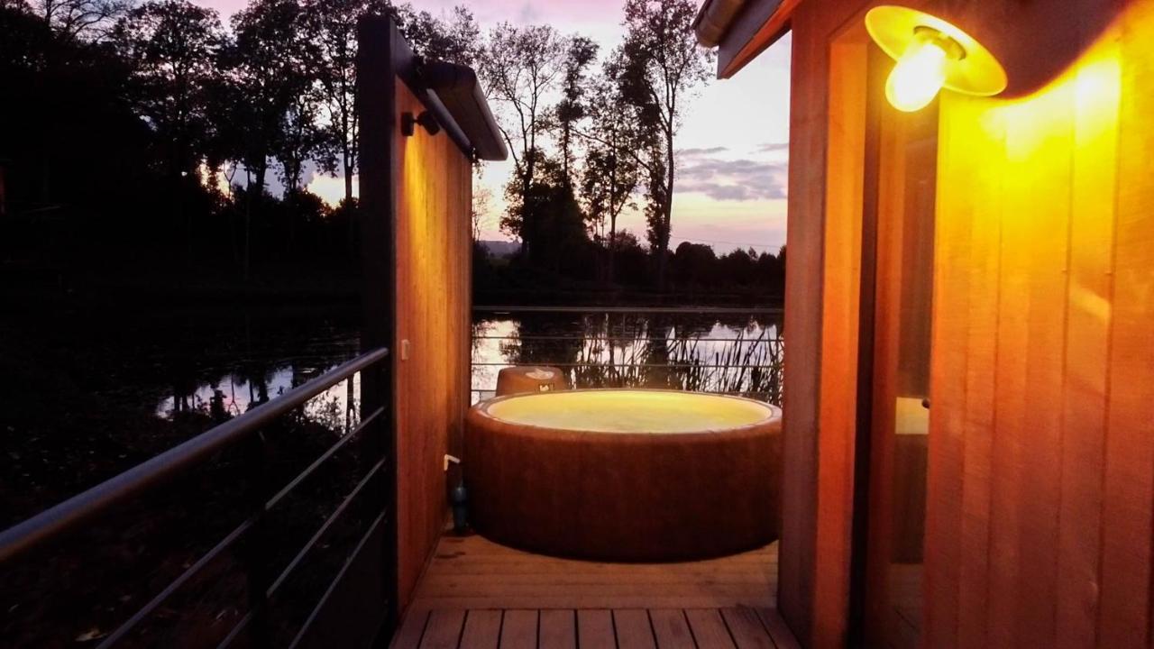 Les Pavillons De La Libellule Villa Боранг Екстериор снимка